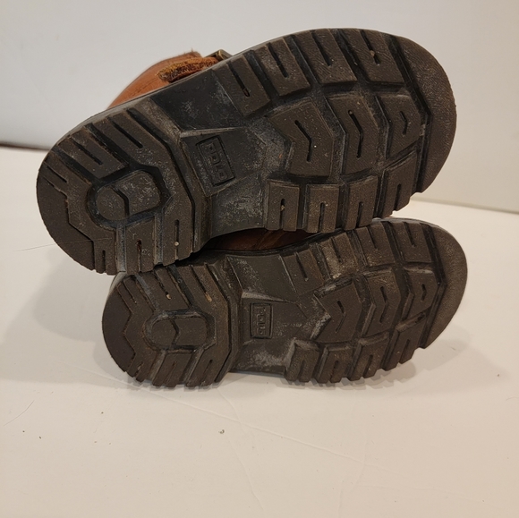 Polo boys infants toddler ranger boots kids shoes boots size 6 brown leather - Picture 8 of 8